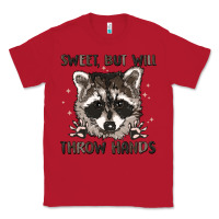 Red sweet but will throw hands Classic Tee - MaliasSmallBusiness