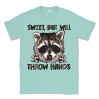 Seafoam sweet but will throw hands Classic Tee - MaliasSmallBusiness