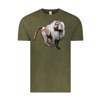 Vintage Olive baboon Vintage Tee - LillyAllenDesigns