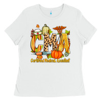 White fall cma certified medical assistant Ladies Tee - Zillion Design Studio