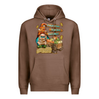 Chestnut Pumpkin patch hayrides and corn maze Premium Hoodie - NancyCooperArtShop