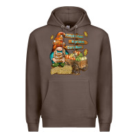 Coffee Pumpkin patch hayrides and corn maze Premium Hoodie - NancyCooperArtShop