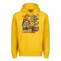 Lemon Pumpkin patch hayrides and corn maze Premium Hoodie - NancyCooperArtShop