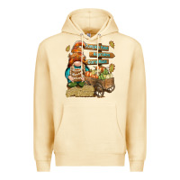Pina Colada Pumpkin patch hayrides and corn maze Premium Hoodie - NancyCooperArtShop