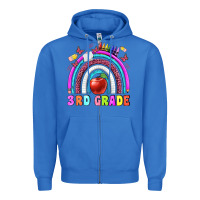 3 Rd Grade Zipper Hoodie | Teevron