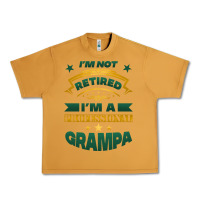 Peanut Butter i'm not retired i'm a professional grampa Urban Heavy Tee - Jasminsmagicworld