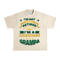 Sandshell i'm not retired i'm a professional grampa Urban Heavy Tee - Jasminsmagicworld