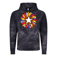 American Flag And Sunflower With Star Vintage Hoodie | Teevron