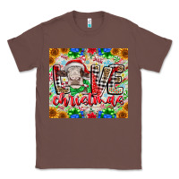 Chestnut Love Christmas cow Classic Tee - CowhideDigitalArt
