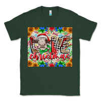 Sports Green Love Christmas cow Classic Tee - CowhideDigitalArt