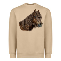 Mushroom missouri horse Heavyweight Sweatshirt - LillyAllenDesigns