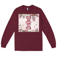 Burgundy besties Long Sleeve Tee - MaliasSmallBusiness