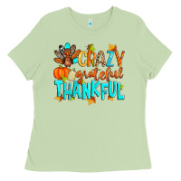 Matcha crazy grateful thankful Ladies Tee - Zillion Design Studio
