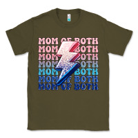 Army Green mom of both boy and girl Classic Tee - MaliasSmallBusiness