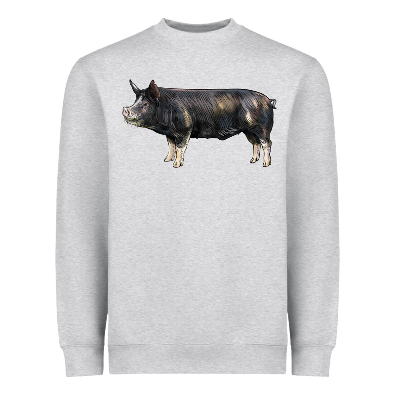Berkshire Pig Heavyweight Sweatshirt by LillyAllenDesigns | Teevron