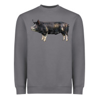 Storm berkshire pig Heavyweight Sweatshirt - LillyAllenDesigns