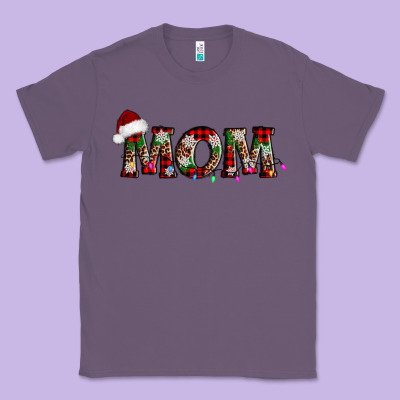 Christmas Mom Classic Tee Designed By Adodesignshop