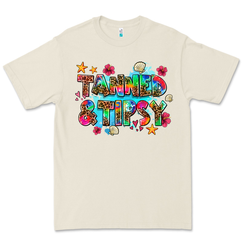 Tanned And Tipsy Premium Tee by AdoDesignShop | Teevron