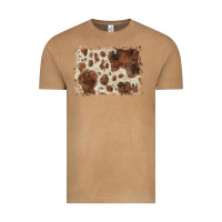Vintage Camel cowhide background Vintage Tee - BarkalooDesign