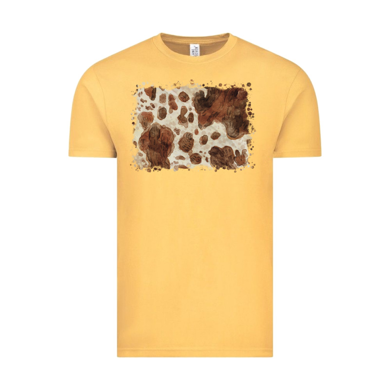 Cowhide Background Vintage Tee by BarkalooDesign | Teevron