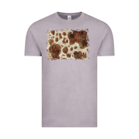 Vintage Zinc cowhide background Vintage Tee - BarkalooDesign