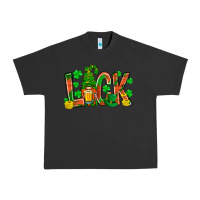 Pigment Black luck with gnome and beer Urban Heavy Tee - NancyCooperArtShop