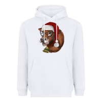 White christmas glasses heifer Heavyweight Hoodie - RanaPortraitStore