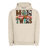 Pigment French Oak mom of twins Urban Hoodie - OliviaCreatesArt