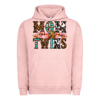 Pigment Salmon mom of twins Urban Hoodie - OliviaCreatesArt