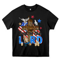 Black trust in the lord Heavy Core Tee - Zillion Design Studio