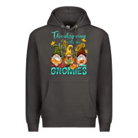 Smoke Thanksgiving With My Gnomes Premium Hoodie - NancyCooperArtShop