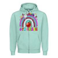 Seafoam 6 th grade Zipper Hoodie - BundleAndBundleShop
