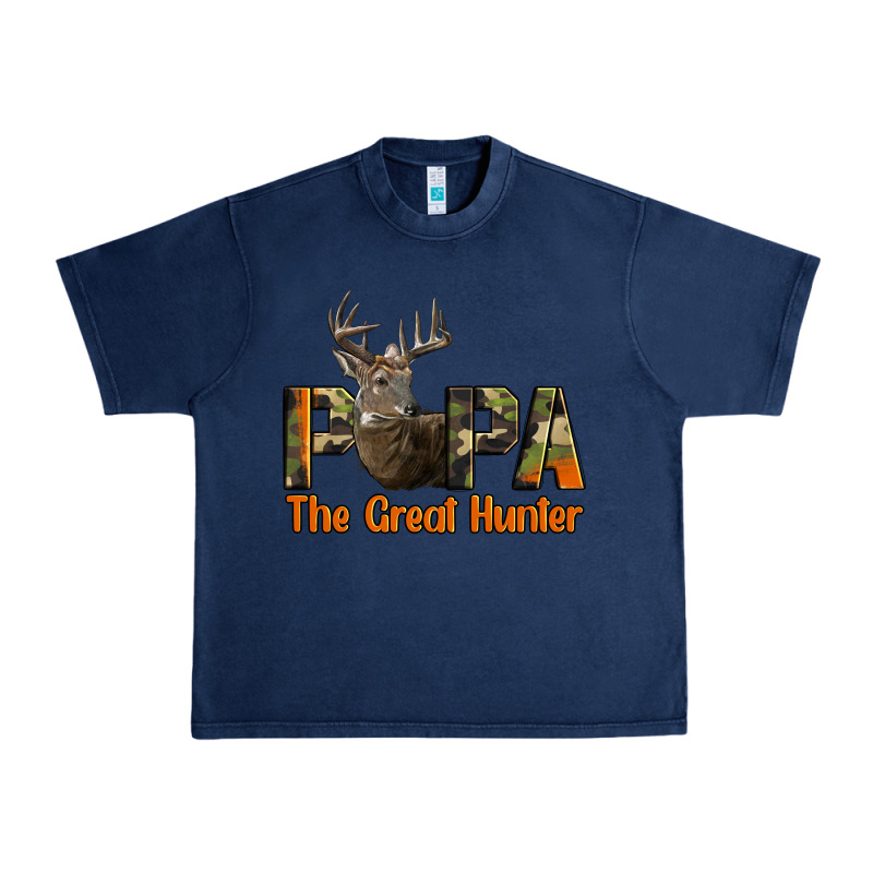 Western Papa The Great Deer Hunter Urban Heavy Tee by LillyAllenDesigns | Teevron