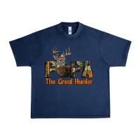 Navy Western Papa The Great Deer Hunter Urban Heavy Tee - LillyAllenDesigns