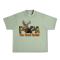 Oil Green Western Papa The Great Deer Hunter Urban Heavy Tee - LillyAllenDesigns