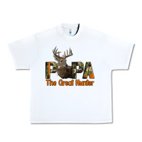White Western Papa The Great Deer Hunter Urban Heavy Tee - LillyAllenDesigns