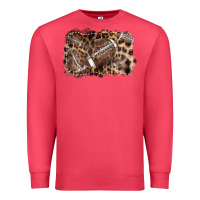 Cardinal Football background leopard Premium Sweatshirt - NancyCooperArtShop