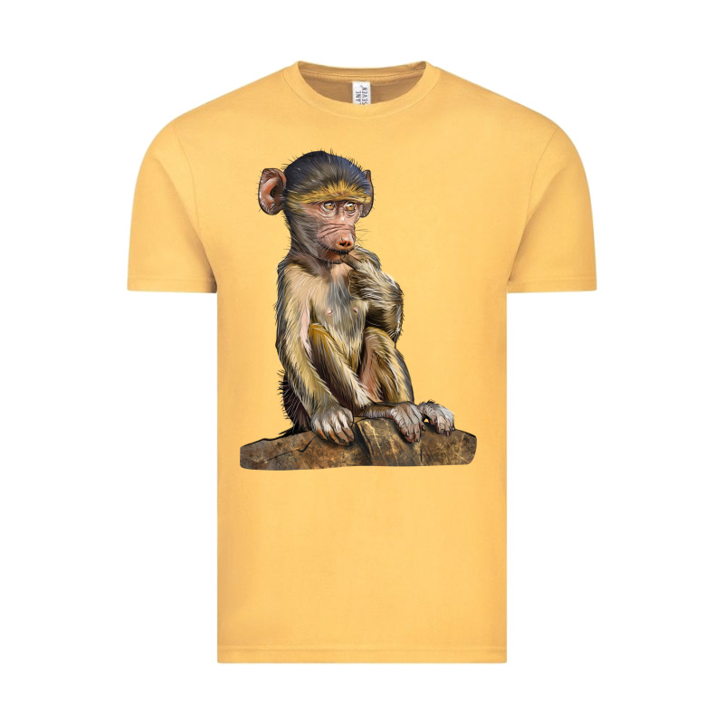 Baby Baboon Illustrations Vintage Tee by LillyAllenDesigns | Teevron