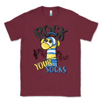 Burgundy rock your Classic Tee - MaliasSmallBusiness