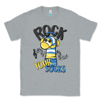 Heather Grey rock your Classic Tee - MaliasSmallBusiness