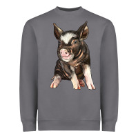 Storm baby berkshire pig Heavyweight Sweatshirt - LillyAllenDesigns