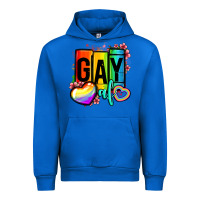 Cobalt gay af Urban Hoodie - OliviaCreatesArt