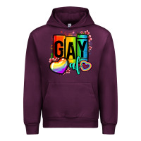 Mauve Wine gay af Urban Hoodie - OliviaCreatesArt