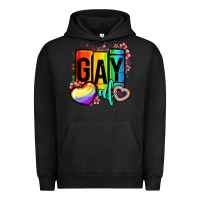 Pigment Black gay af Urban Hoodie - OliviaCreatesArt