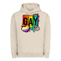 Gay Af Urban Hoodie | Teevron