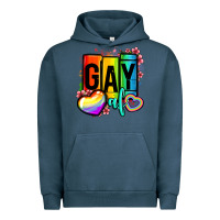 Pigment Midnight Navy gay af Urban Hoodie - OliviaCreatesArt