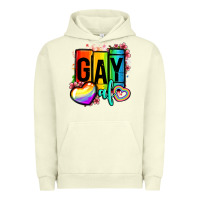 Pigment Pistachio gay af Urban Hoodie - OliviaCreatesArt