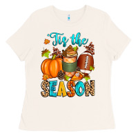 Bone 'tis the season american  football Ladies Tee - Zillion Design Studio