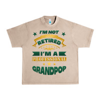 French Oak i'm not retired i'm a professional grandpop Urban Heavy Tee - Jasminsmagicworld