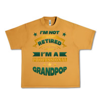 Peanut Butter i'm not retired i'm a professional grandpop Urban Heavy Tee - Jasminsmagicworld